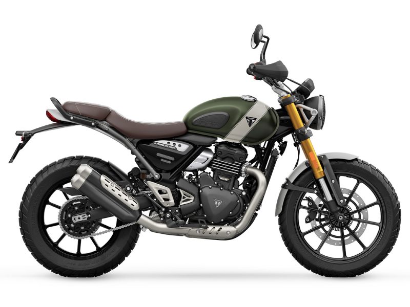 Thông số kỹ thuật Triumph Scrambler 400 X 2024