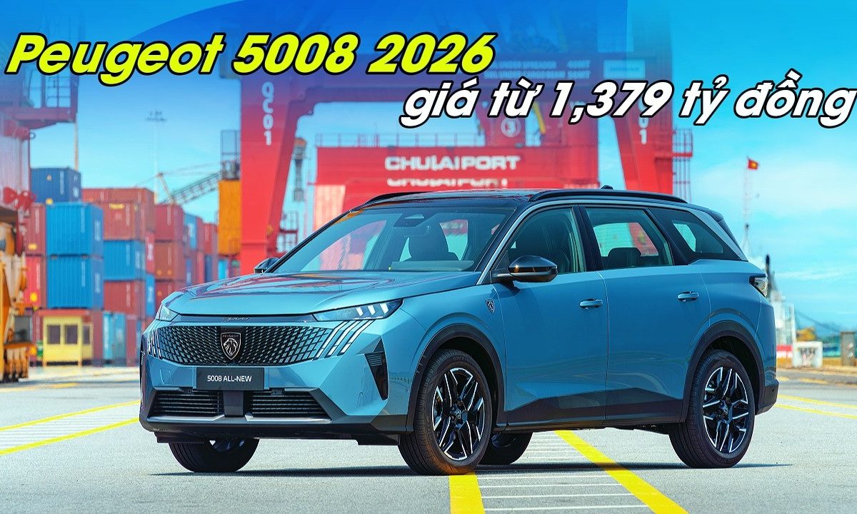 Đánh giá chi tiết Peugeot 5008 2026: Chất Pháp hào hoa trong phân khúc SUV 7 chỗ