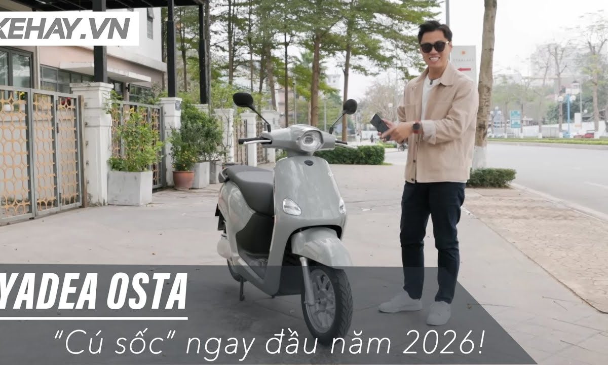 Đánh giá Yadea Fierano 2026: định hình lại chuẩn mực xe máy điện đô thị