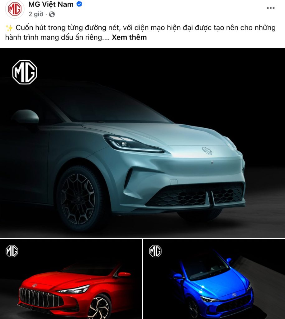 MG Việt Nam rục rịch ra mắt bộ ba xe mới gồm MG4 Urban, ZS và MG5