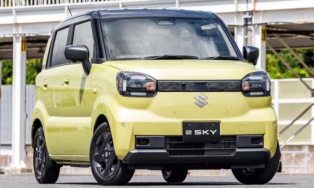 Suzuki e Sky Ra Mắt Bản Thương Mại: Kei Car Điện Pin 26 kWh Đi Được 310 km