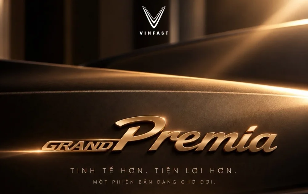 VinFast Grand Premia: Xe máy điện cao cấp sắp ra mắt