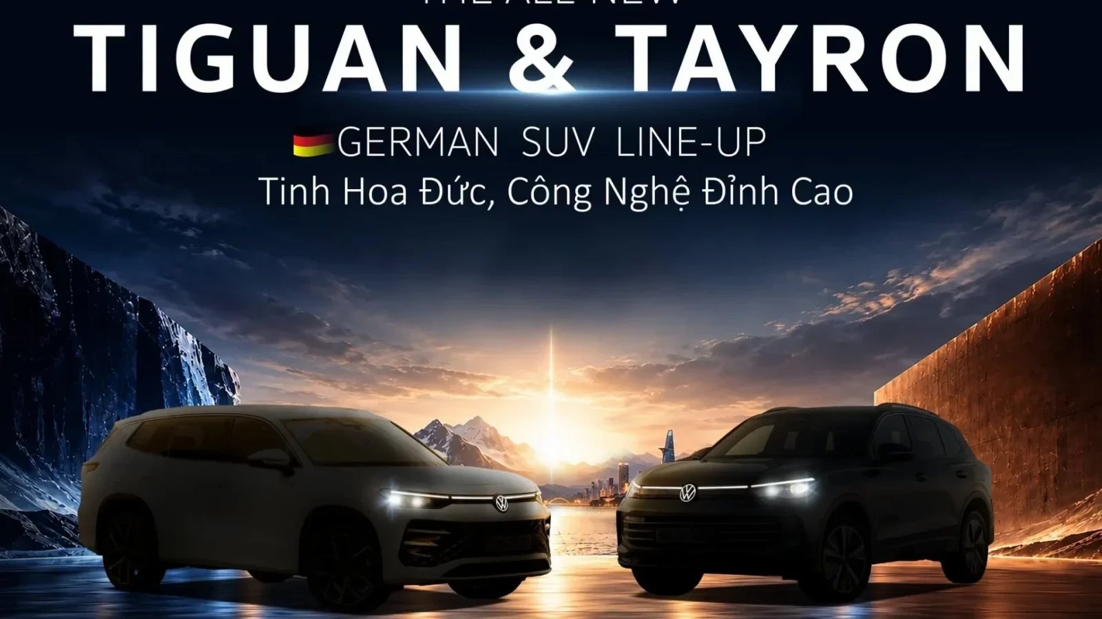 Volkswagen Tiguan và Tayron: Mở đặt cọc tại Việt Nam